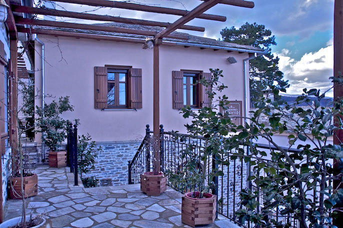 Archontiko Papoutsi Apartment Mourésion Exterior foto